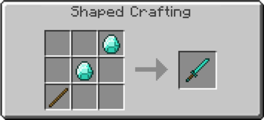 Diamond Katana Crafting Recipe