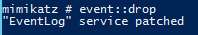 Mimikatz-Event-Drop