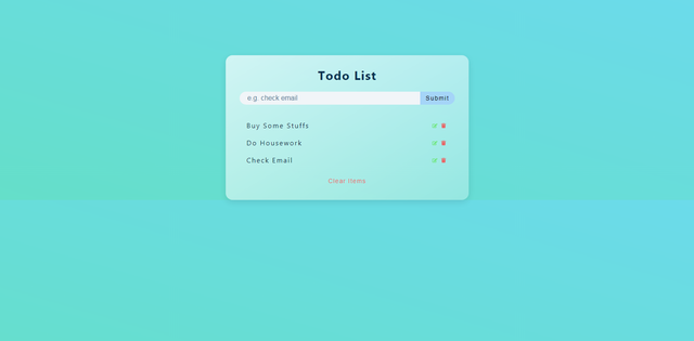 Todo List App