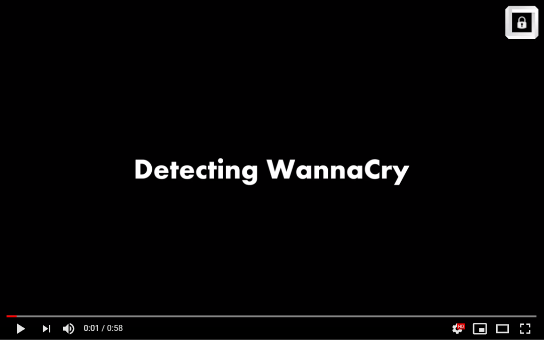 Detecting WannaCry