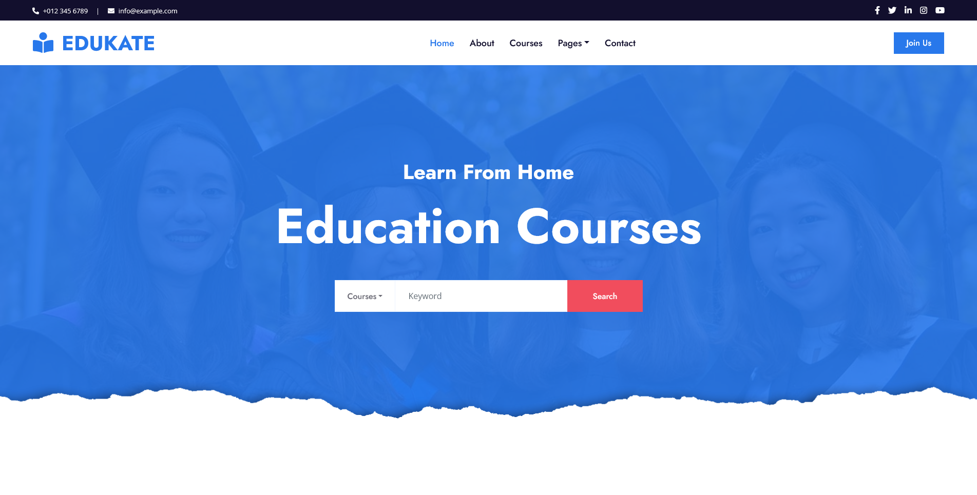 GitHub - World-of-Templates/ThemeWagon-Education-Free-Templates ...