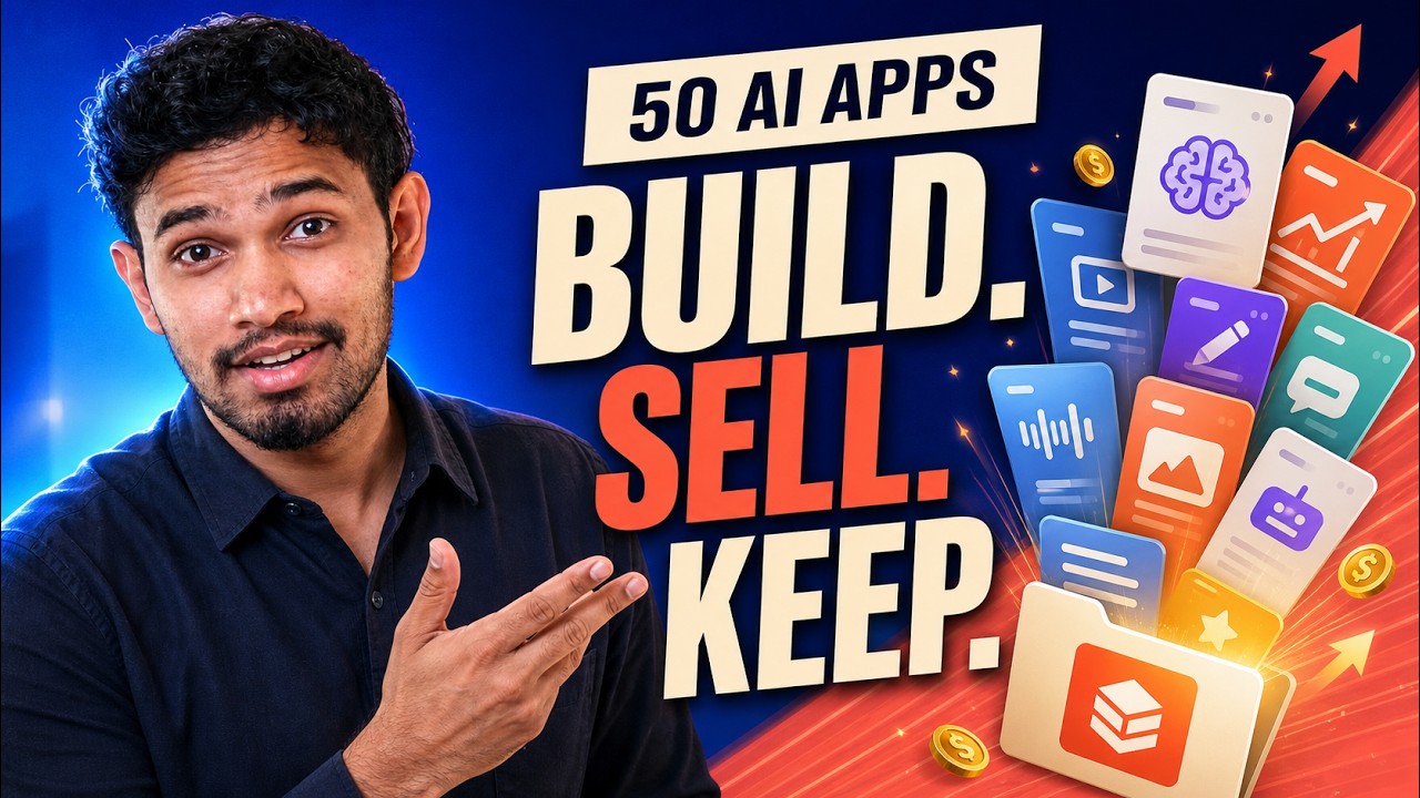 I Found 50 Free AI Apps You Can Clone and Sell