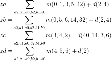 SOP notation