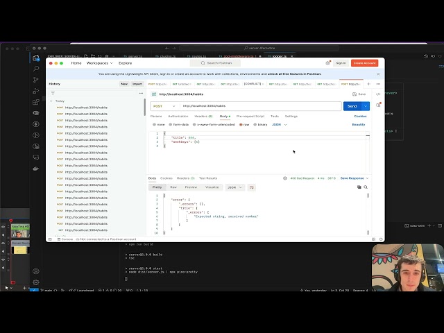 Build in Public - Building a Diary API in Fastify with TypeScript