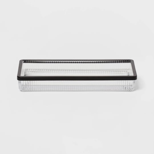 threshold-ribbed-black-glass-tray-target-1