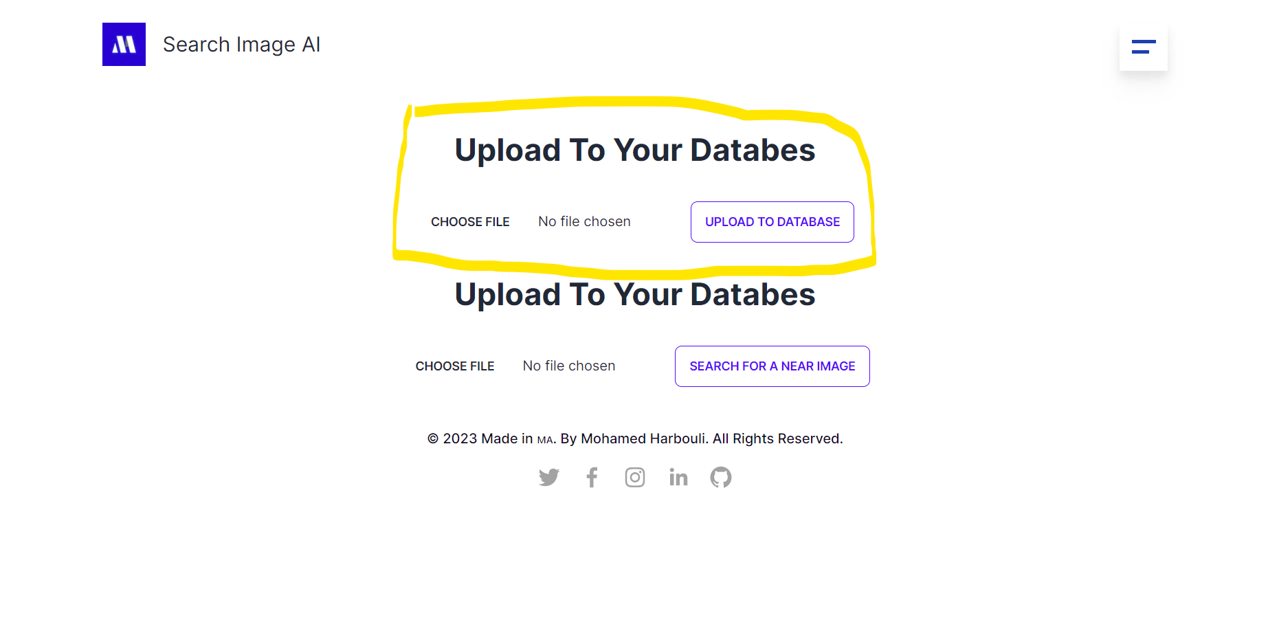 Upload Image TO Database 