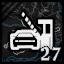 Achievement badge icon