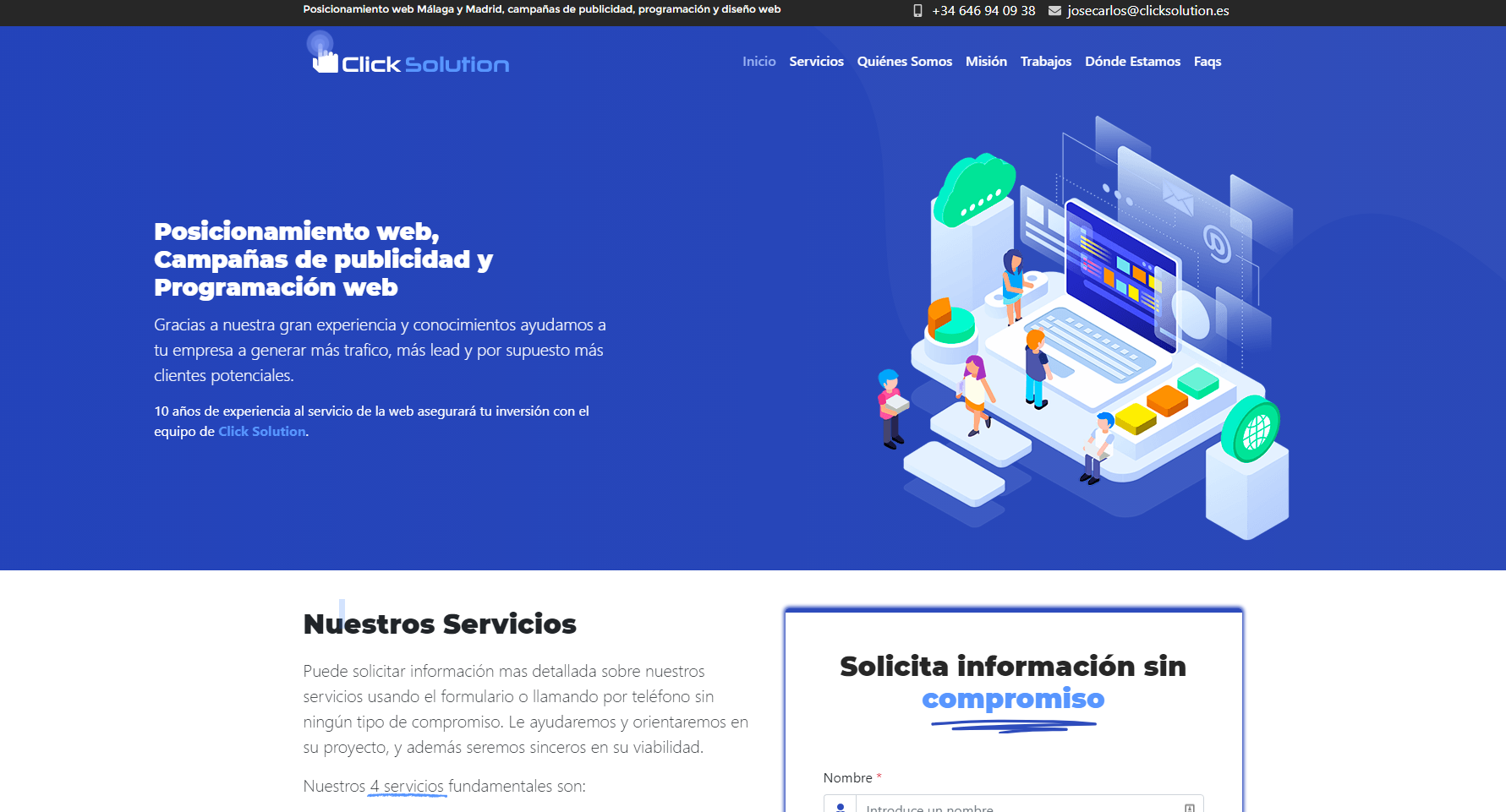 Posicionamiento web Málaga