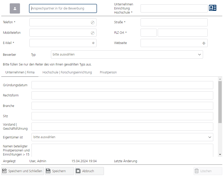 Custom Adressbook etemplate with automatic custom tabs