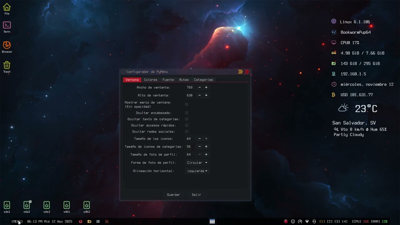 PyMenuPup Demo - Full Walkthrough