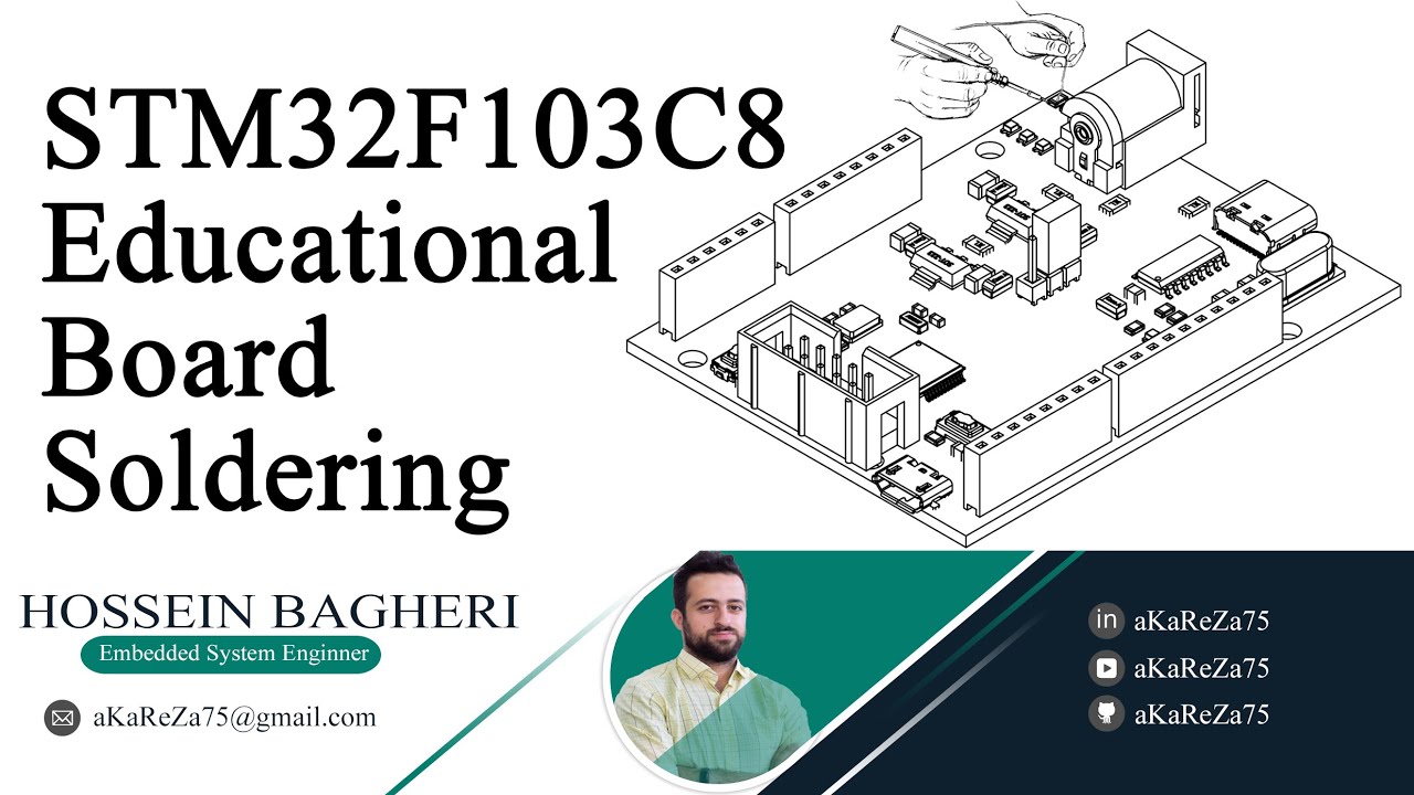 aKaReZa 111 – Repair, STM32F103C8 Soldering Thumbnail