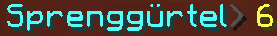 Sprenggürtel-Countdown