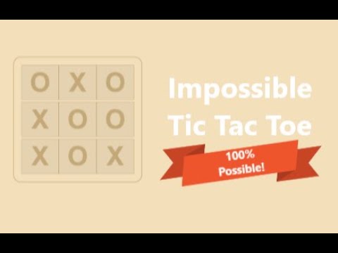 Impossible Tic Tac Toe - Game Trailer