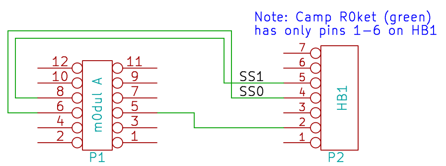 SWD connection