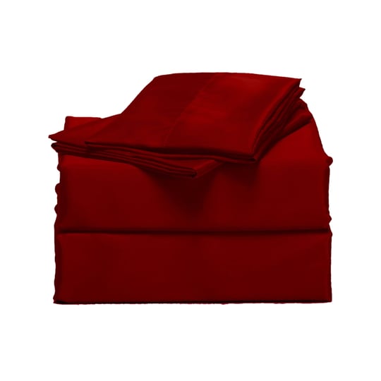 luxury-home-silky-soft-satin-sheet-set-4-piece-red-king-1