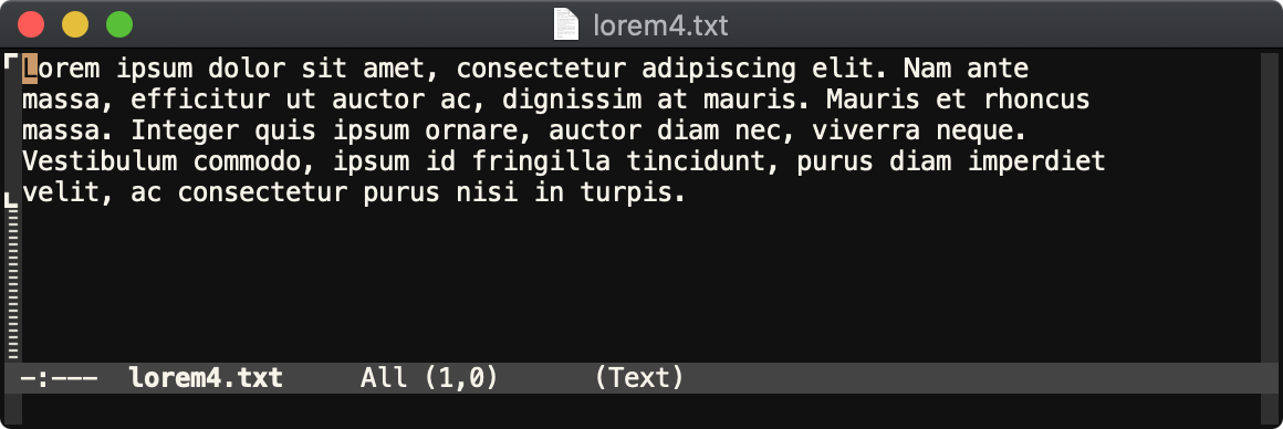 File with terminating newline