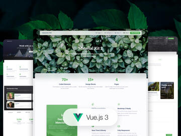 Vue Material Dashboard 2 PRO