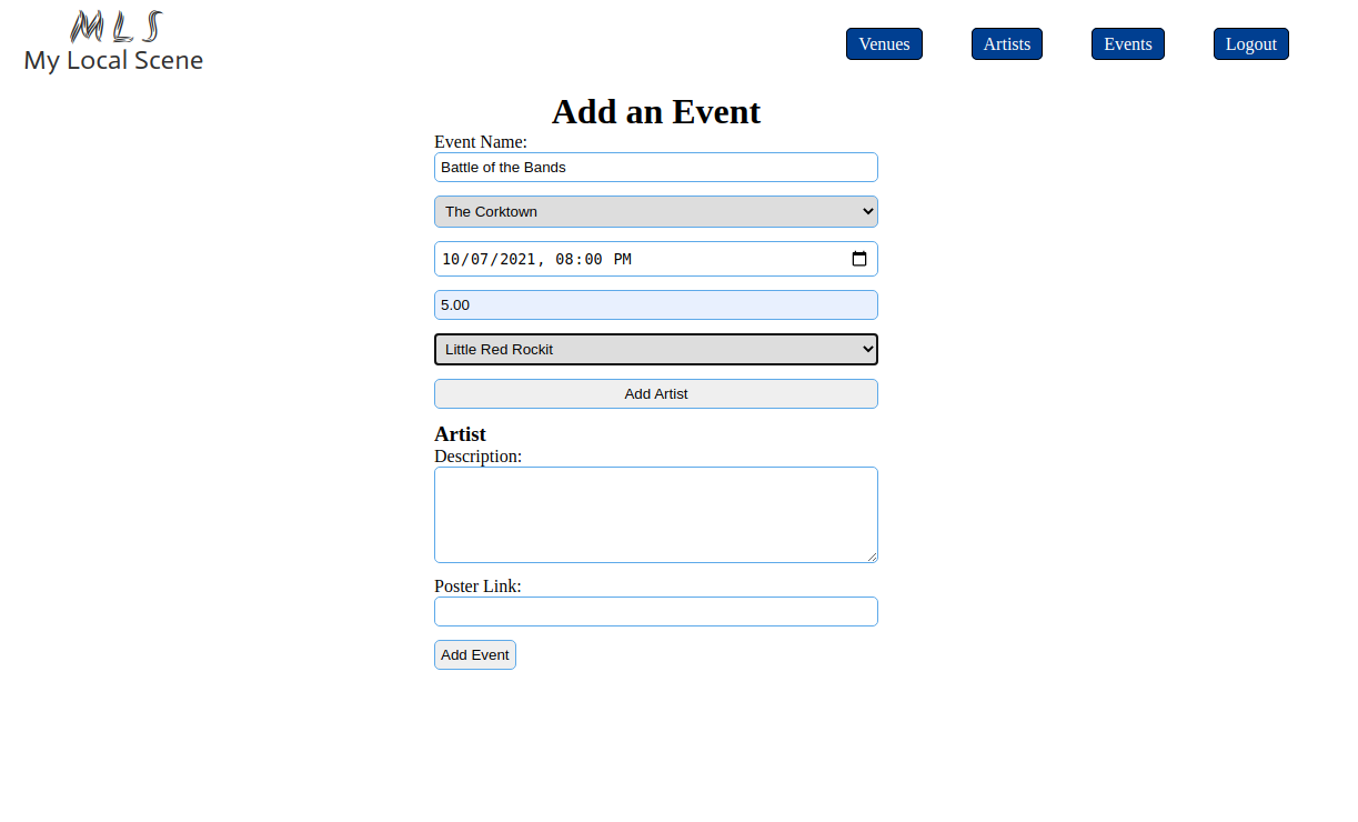 Add an Event