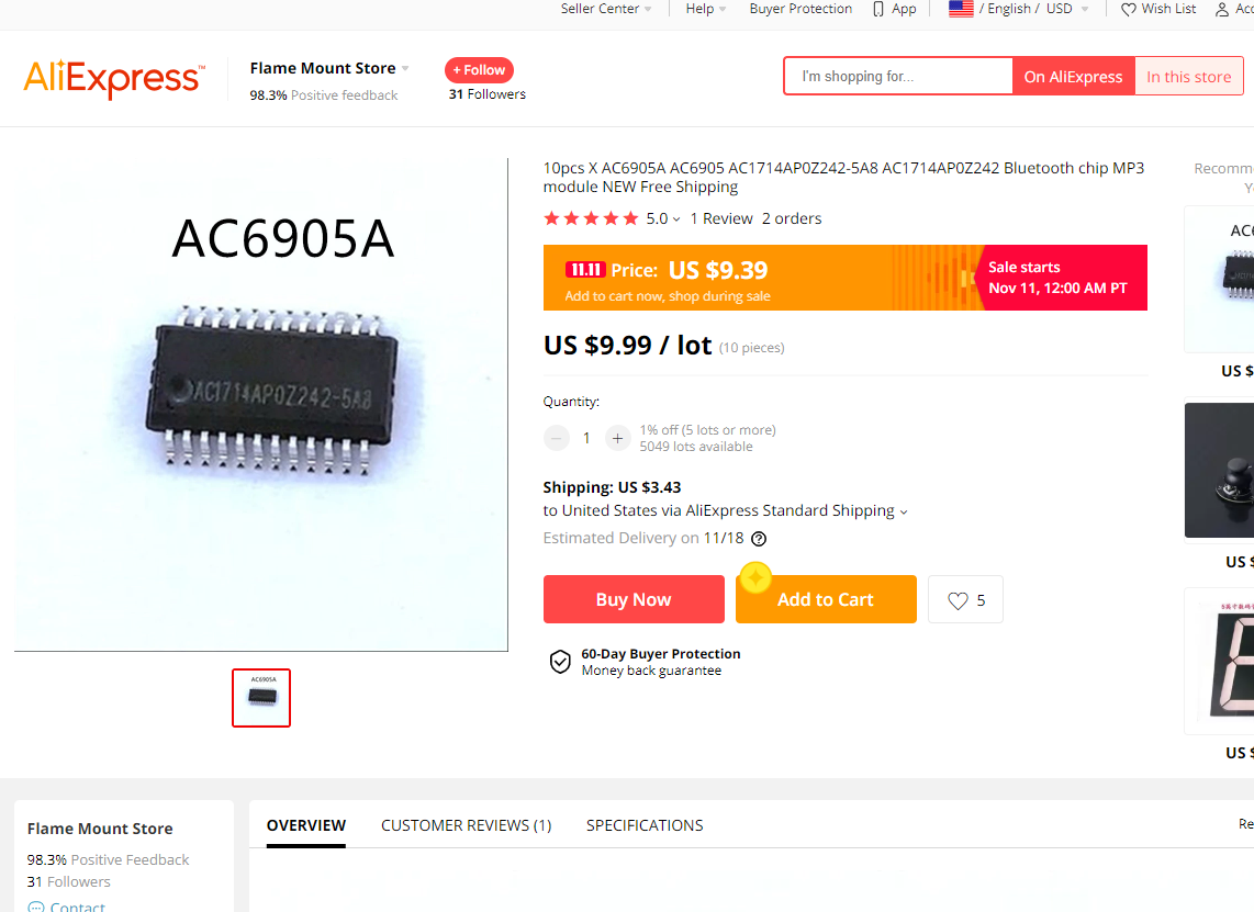 AC6905A Aliexpress