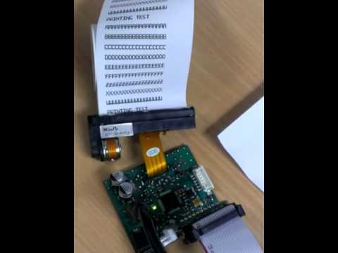 Thermal print demo video