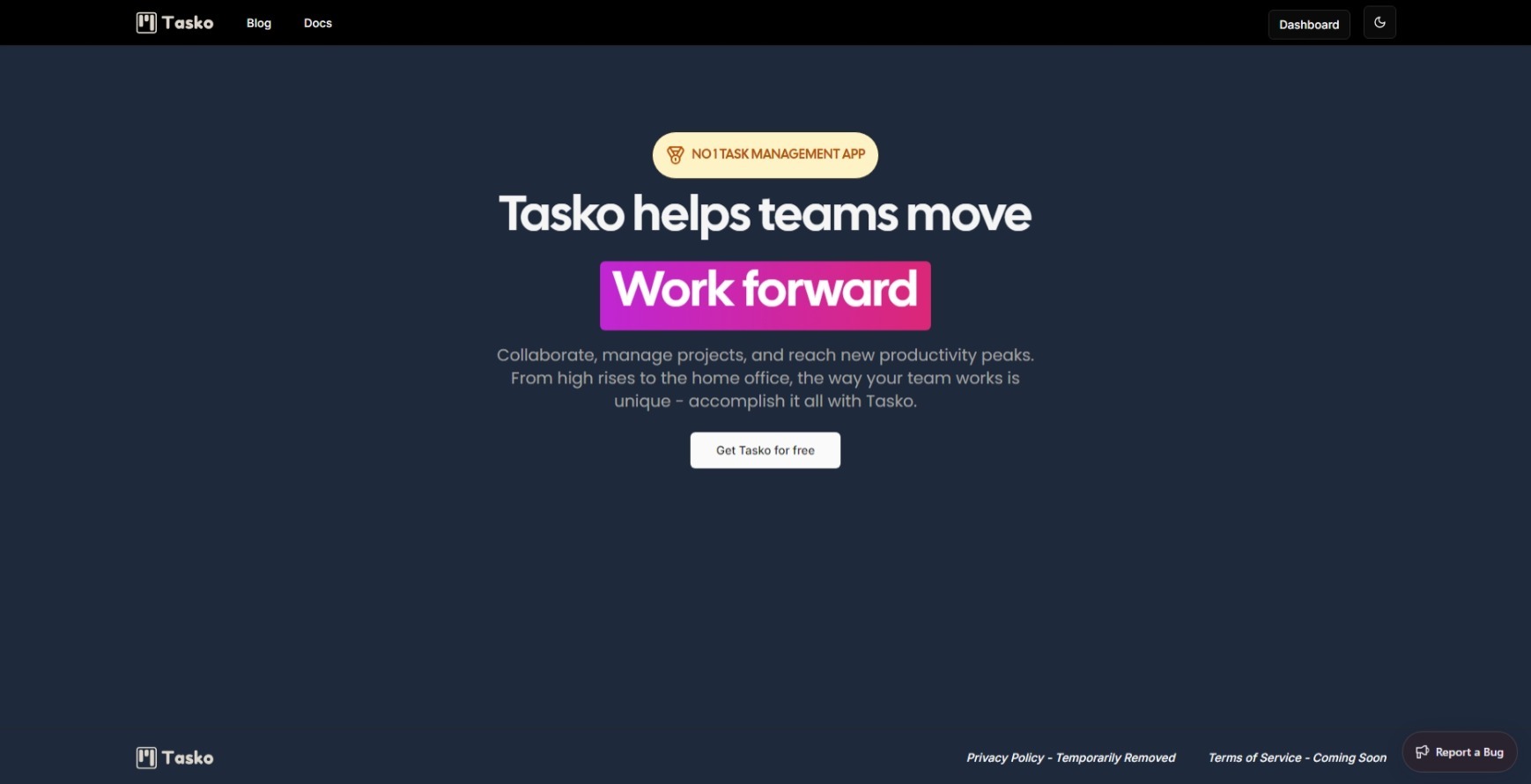 Tasko Home Page