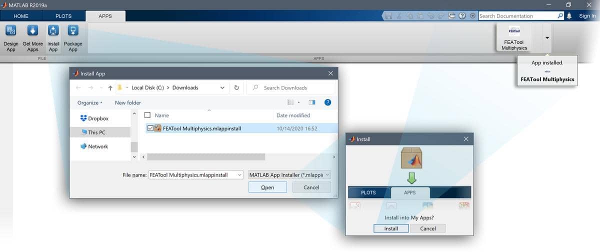 CFDTool MATLAB® Toolbox Installation