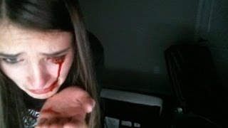 Girl gamer shows pussy on stream; almost goes blind.