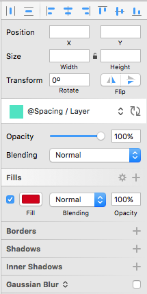 Fill property after change.