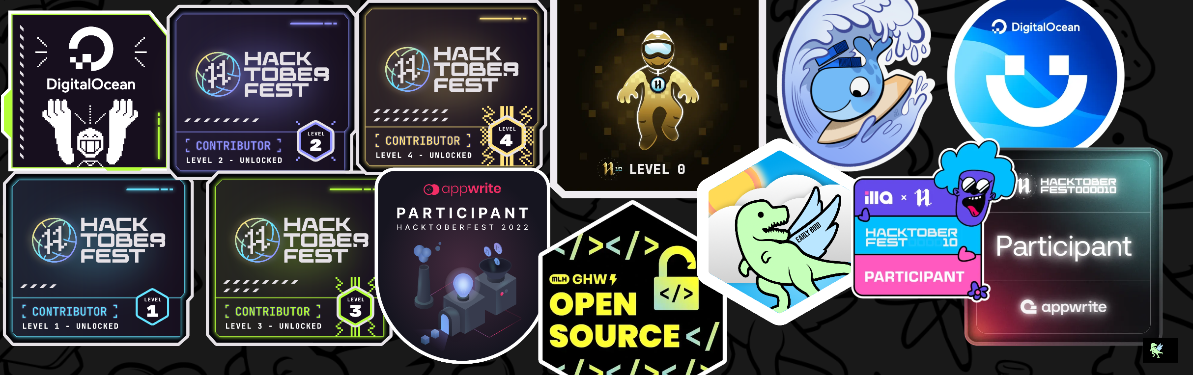 @dead_codes's Holopin board