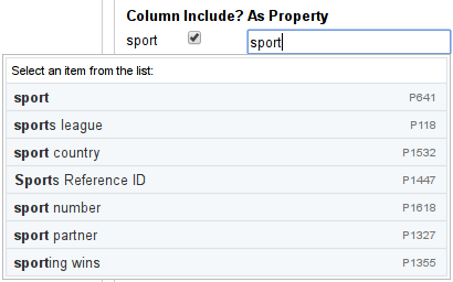 (dialog to bind a column to a property)