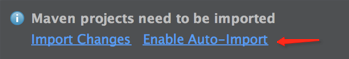 如果弹出这个提示，点击Enable Auto-Import