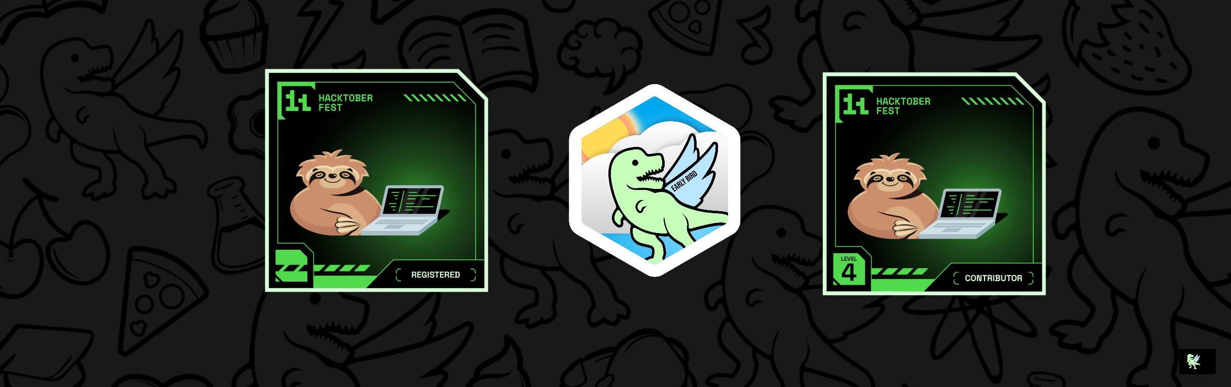 An image of @caseconverterhq's Holopin badges, which is a link to view their full Holopin profile