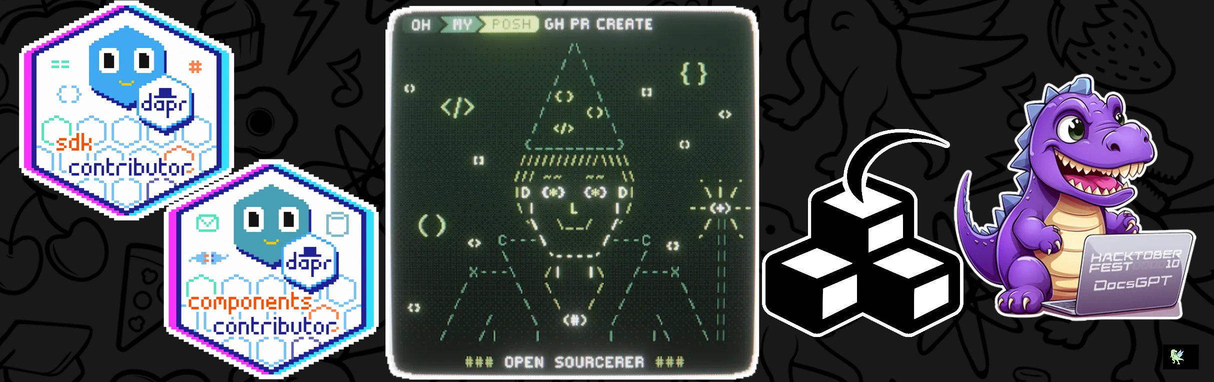 An image of @guspantanadi's Holopin badges, which is a link to view their full Holopin profile