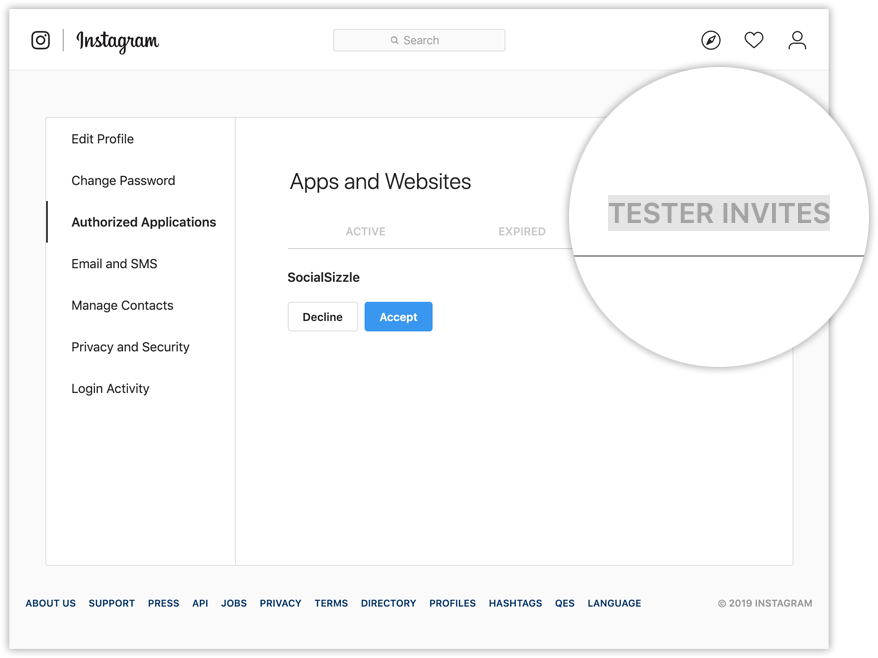 Step 3b - Add an Instagram Test User