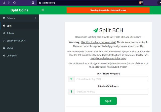 Split BCH!