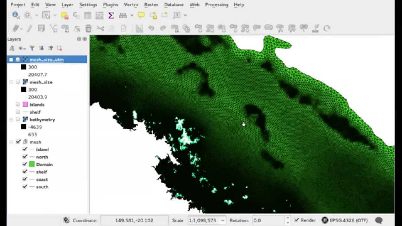 External boundary screencast