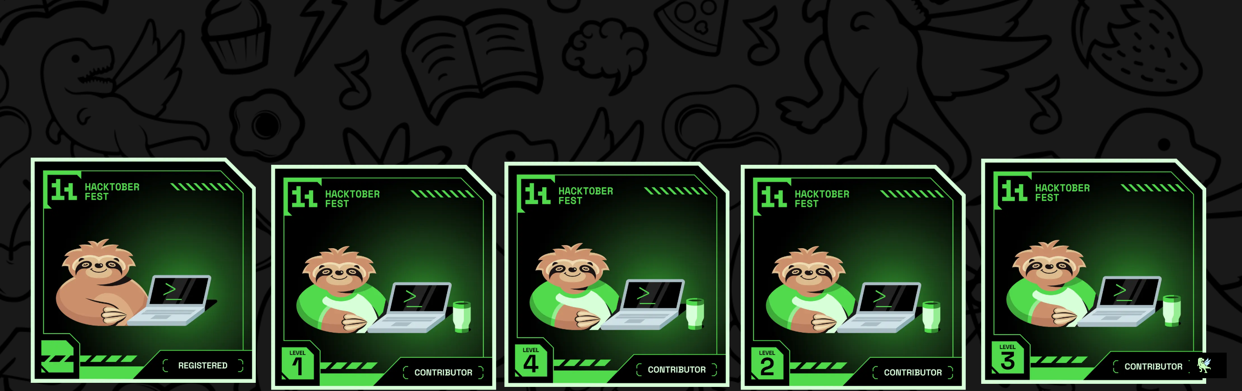 An image of @shivigoyal4321's Holopin badges, which is a link to view their full Holopin profile