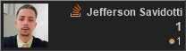 profile for Jefferson Savidotti at Stack Overflow, Q&A for professional and enthusiast programmers