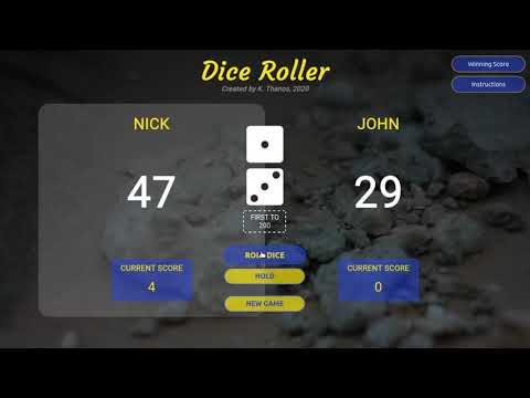 Dice Roller Game