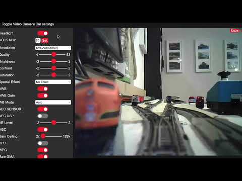 Video on WebServer_for_CameraCar