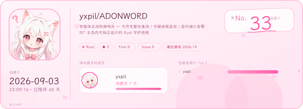 gh-card · yxpil/ADONWORD