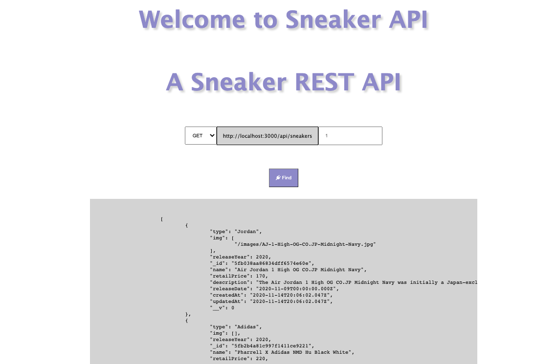 SneakerAPI