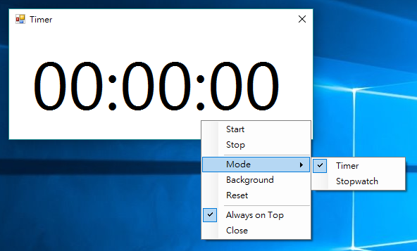 Timer GUI