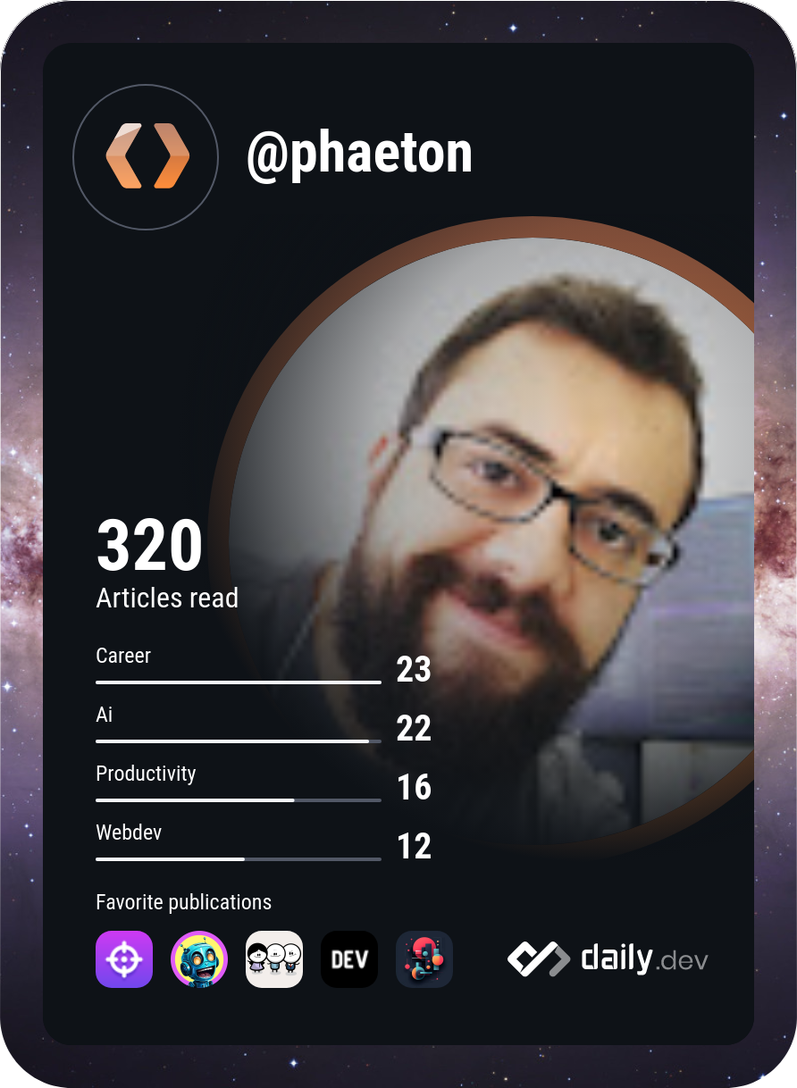 Marcos Brigante's Dev Card