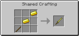 Golden Katana Crafting Recipe