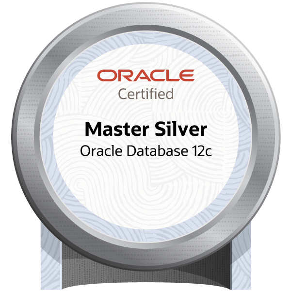 ORACLE MASTER Silver Oracle Database 12c