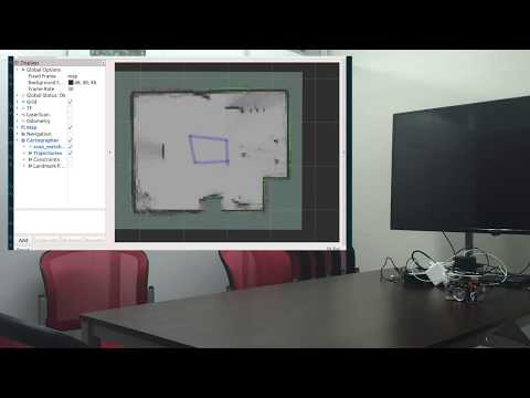 ROS 2 Cartographer SLAM with RasPi Mouse and RPLiDAR A1M8