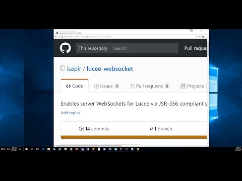 Getting Started with Lucee WebSockets