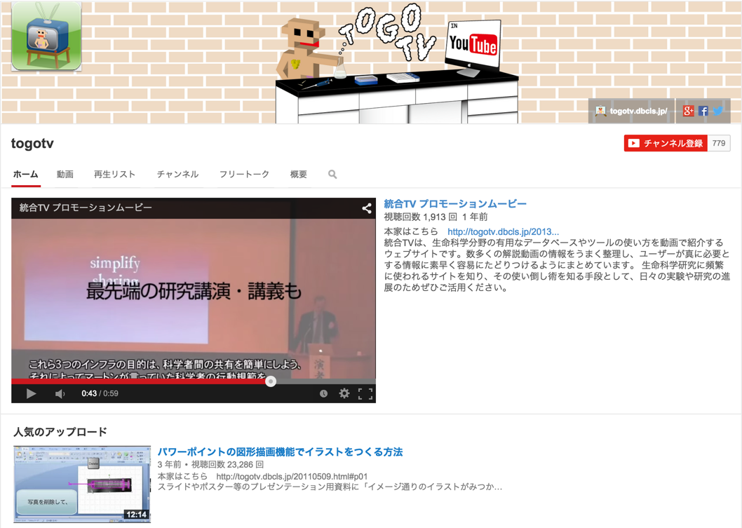 統合TVYouTube支店