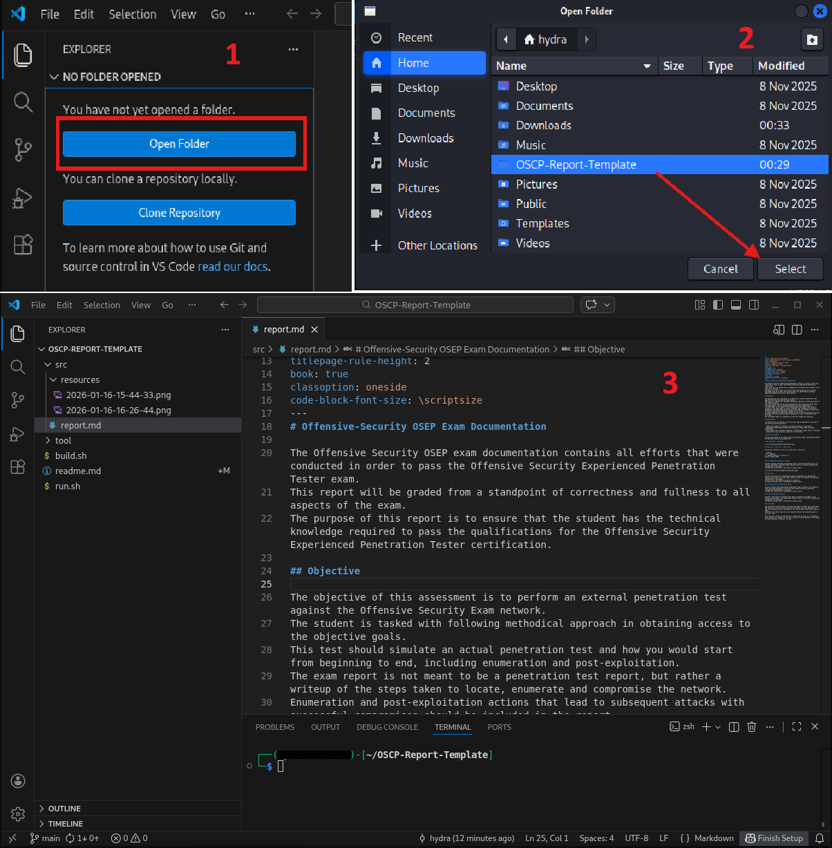 GitHub - ohydra/OSCP-Report-Template: 📙 Yet Another simple Markdown ...